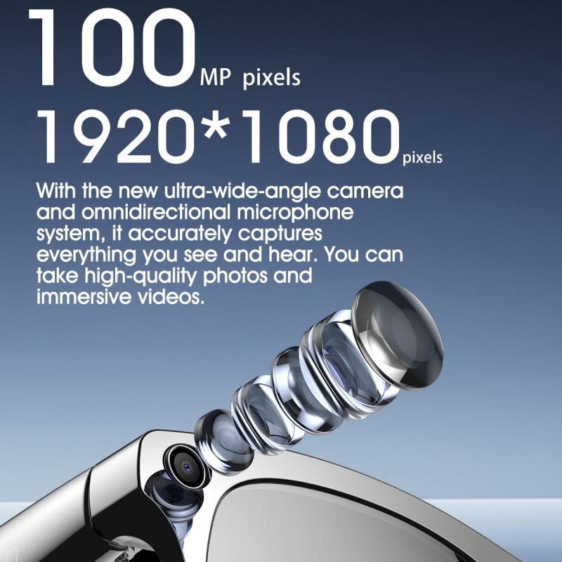 Experience the Future with HYUNDAI XK ONE Pro: Smart Camera Glasses with High-Definition Video, Surround Sound, and Blue Light Protection!